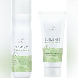 Wella Professionals Elements Renewing Shampoo & Conditioner Set - new